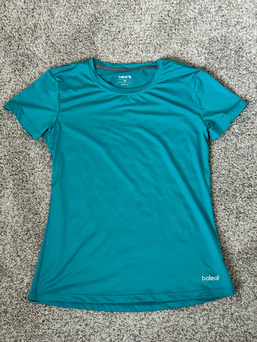 Baleaf Teal Short Sleeve Active Top